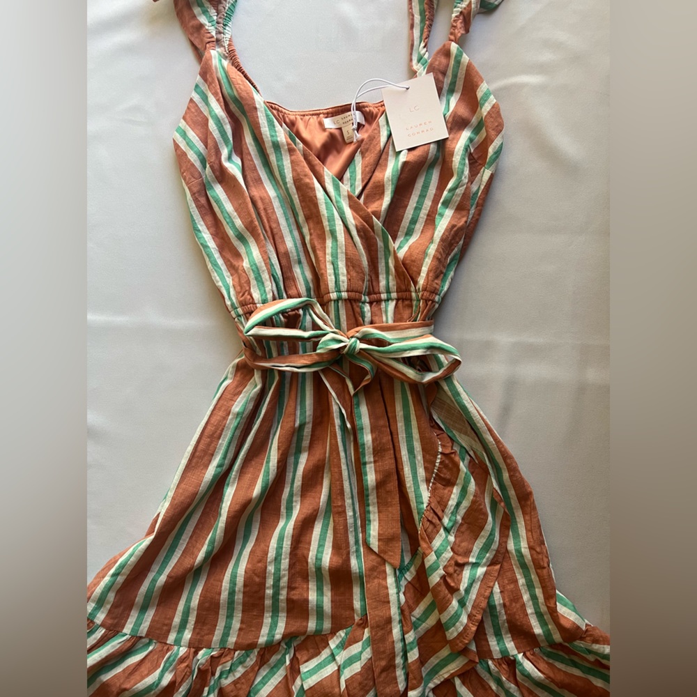Brand: LC Lauren Conrad Size: Small Color: Orange with Stripes